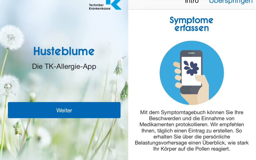 Pollenflug-App Husteblume