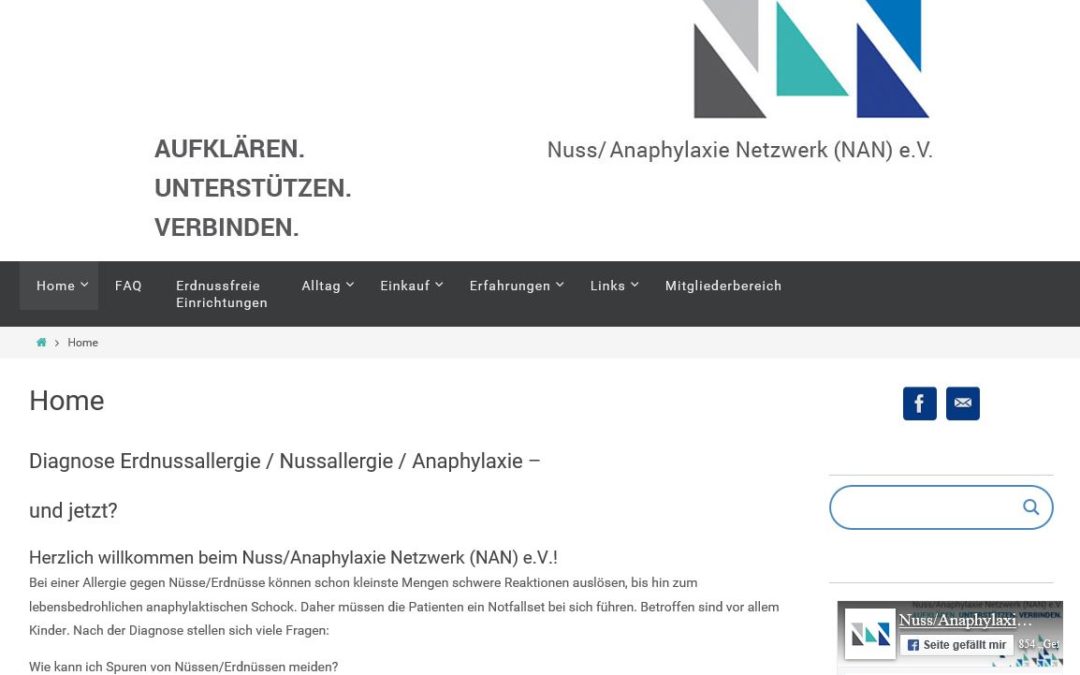 Nuss/Anaphylaxie Netzwerk (NAN) e.V.