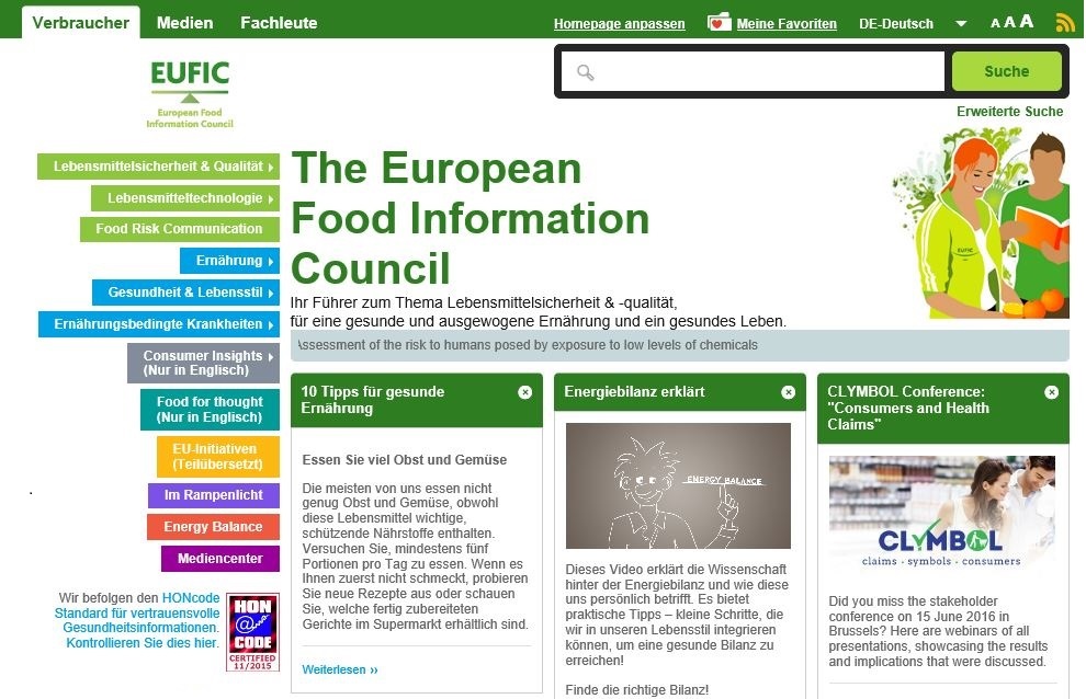 EUFIC – European Food Information Council