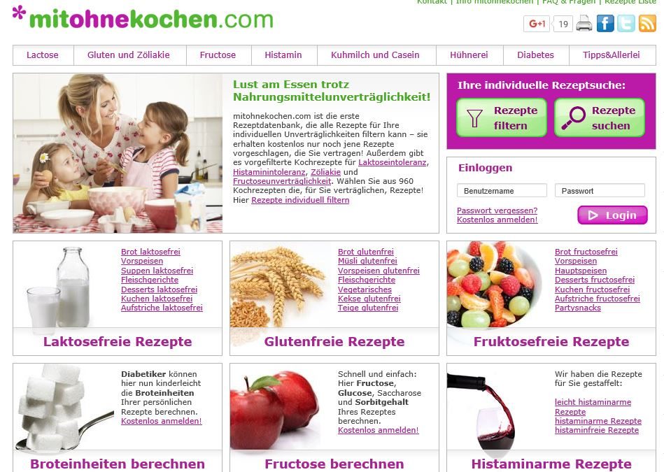 mitohnekochen.com – Rezeptdatenbank