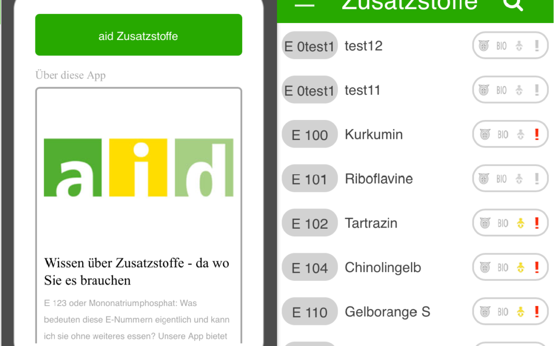 aid – E-Nummern-Finder